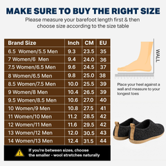 Handmade Wool Indoor Slippers – Natural Felt House Shoes Charcoal