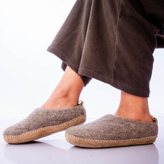 HaussimpleWool Cozy Unisex Indoor Wool Slippers