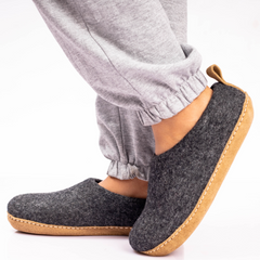 HaussimpleWool Cozy Unisex Indoor Wool Slippers