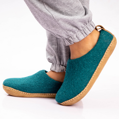 HaussimpleWool Cozy Unisex Indoor Wool Slippers