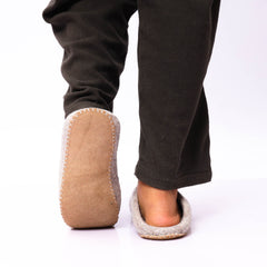 Haussimple Handmade Wool Clog Slippers – Unisex Indoor Felt House Shoes