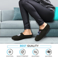 Women's Cozy Knitted Wool Slipper Socks