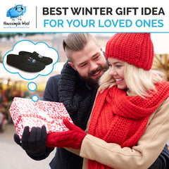 Women's Cozy Knitted Wool Slipper Socks