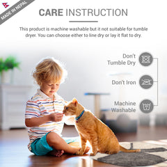 Haussimple Wool Cat Bed Sleeping Mat