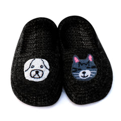 Women Soft Warm Half Socks Winter Slippers