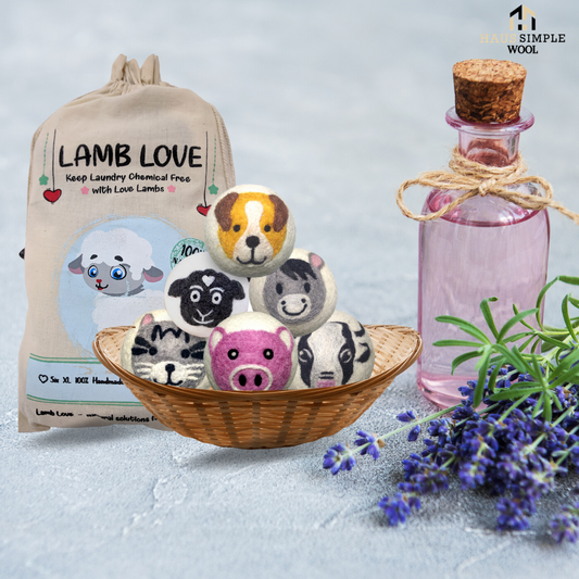 HOW TO USE LAMB LOVE DRYER BALLS