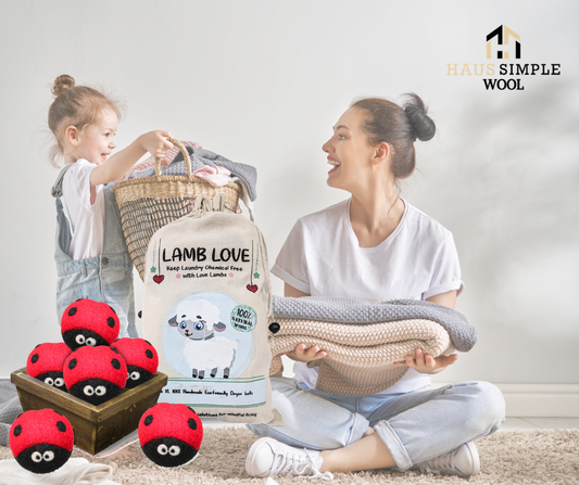 Why Use Lamb Love Wool Dryer Balls