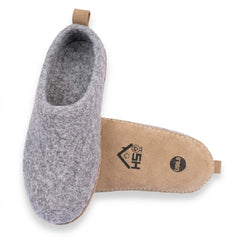 Haussimple Clearance Wool Slippers Gray - Good
