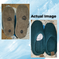 Haussimple Clearance Wool Slippers Peacock Green - Good